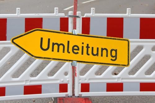 Symbolbild Umleitungsbeschilderung
