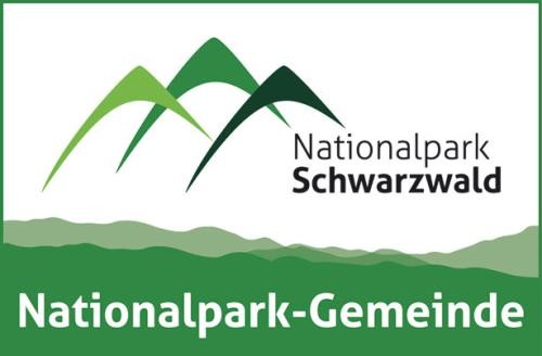 Logo Nationalparkgemeinde und Link zum Nationalpark Schwarzwald