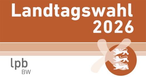 Landtagswahl 08. März 2026 - Link zum Informationsangebot der Landeszentrale für politische Bildung BW