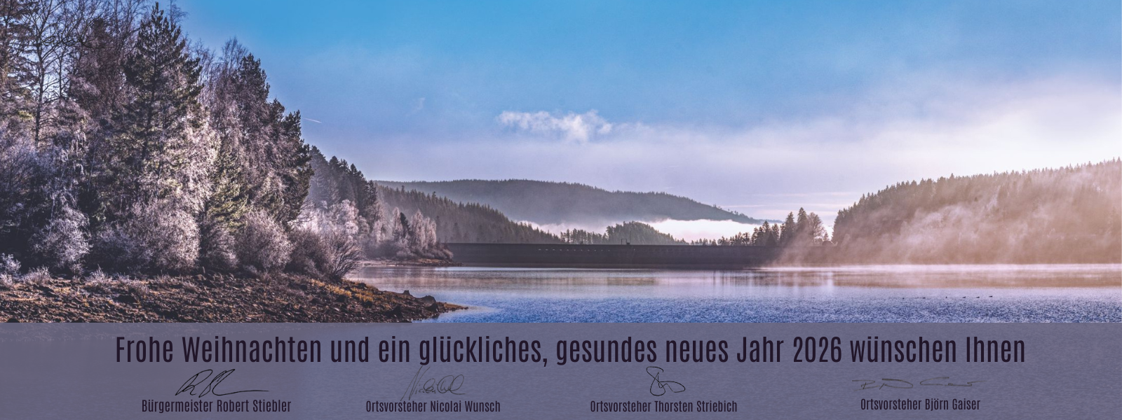 Frohe Weihachten und ein glückliches, gesundes neues Jahr 2026